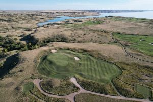 Sutton Bay 13th Aerial Green